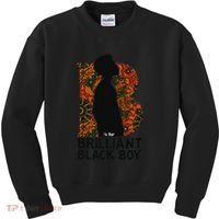 B Is For Brilliant Black Black History Month Kids Sweatshirt thumb 0