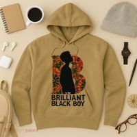B Is For Brilliant Black Black History Month Hoodie thumb 3
