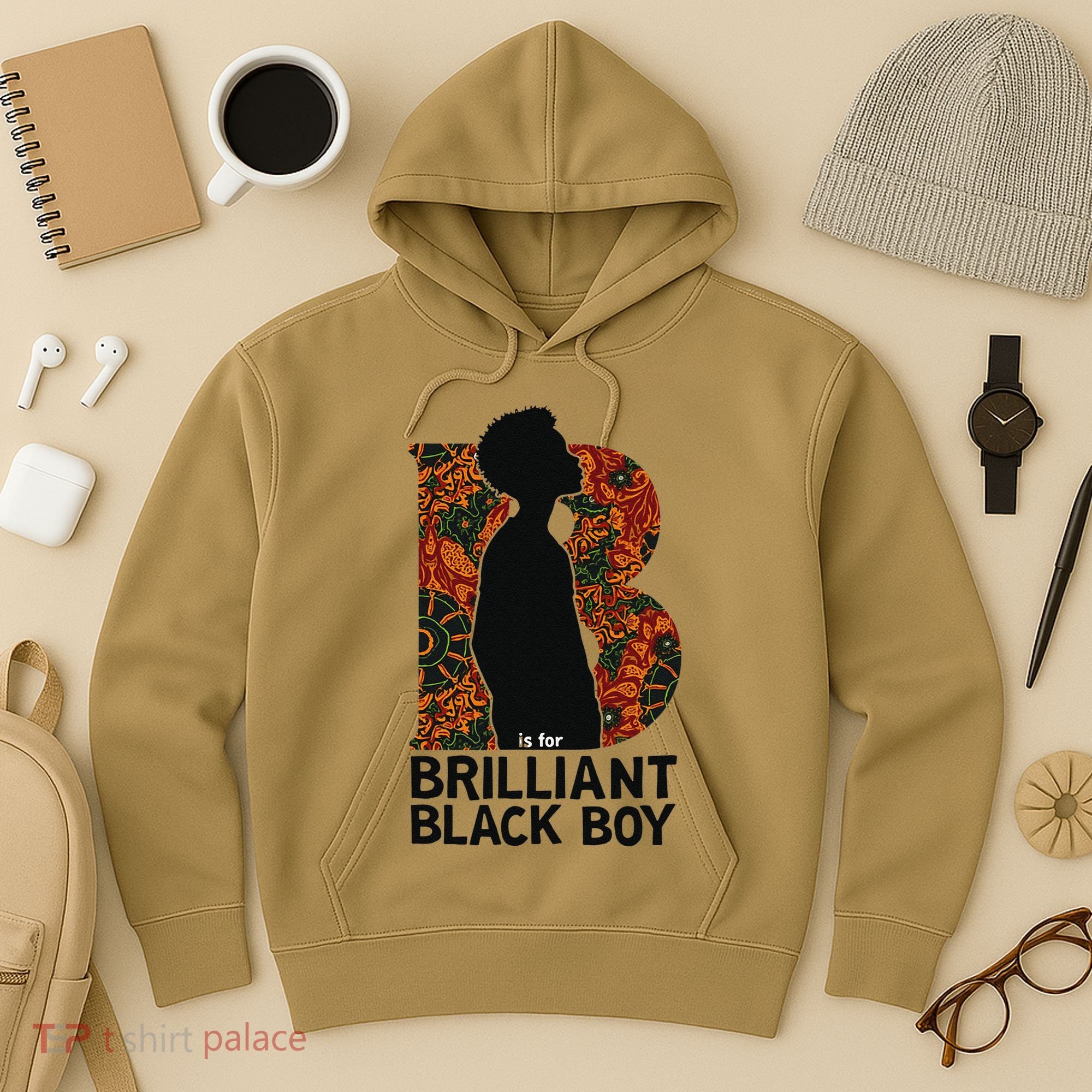 B Is For Brilliant Black Black History Month Hoodie