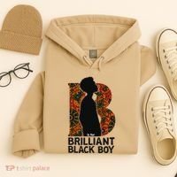 B Is For Brilliant Black Black History Month Hoodie thumb 4