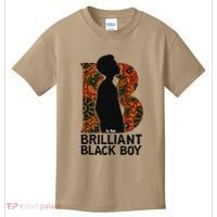 B Is For Brilliant Black Black History Month Kids T-Shirt thumb 0
