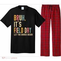 Bruh It's Field Day Let The Games Begin Field Trip Fun Day Pajama Set thumb 0