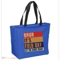 Bruh It’S Field Day Let The Games Begin Tote Bag thumb 2