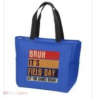 Bruh It’S Field Day Let The Games Begin Tote Bag thumb 3