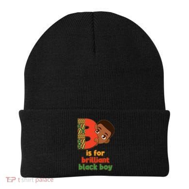 B Is For Brilliant Black Boy Celebrating Black History Beanie