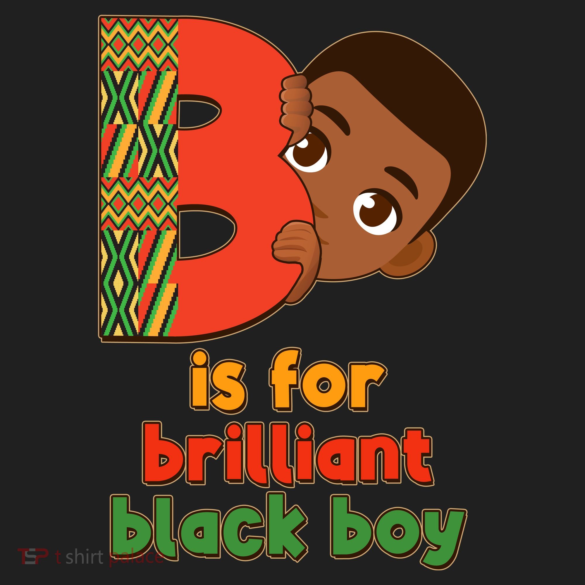 B Is For Brilliant Black Boy Celebrating Black History Beanie