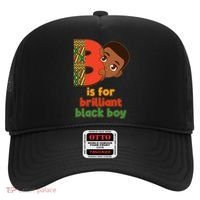 B Is For Brilliant Black Boy Celebrating Black History Hat thumb 0