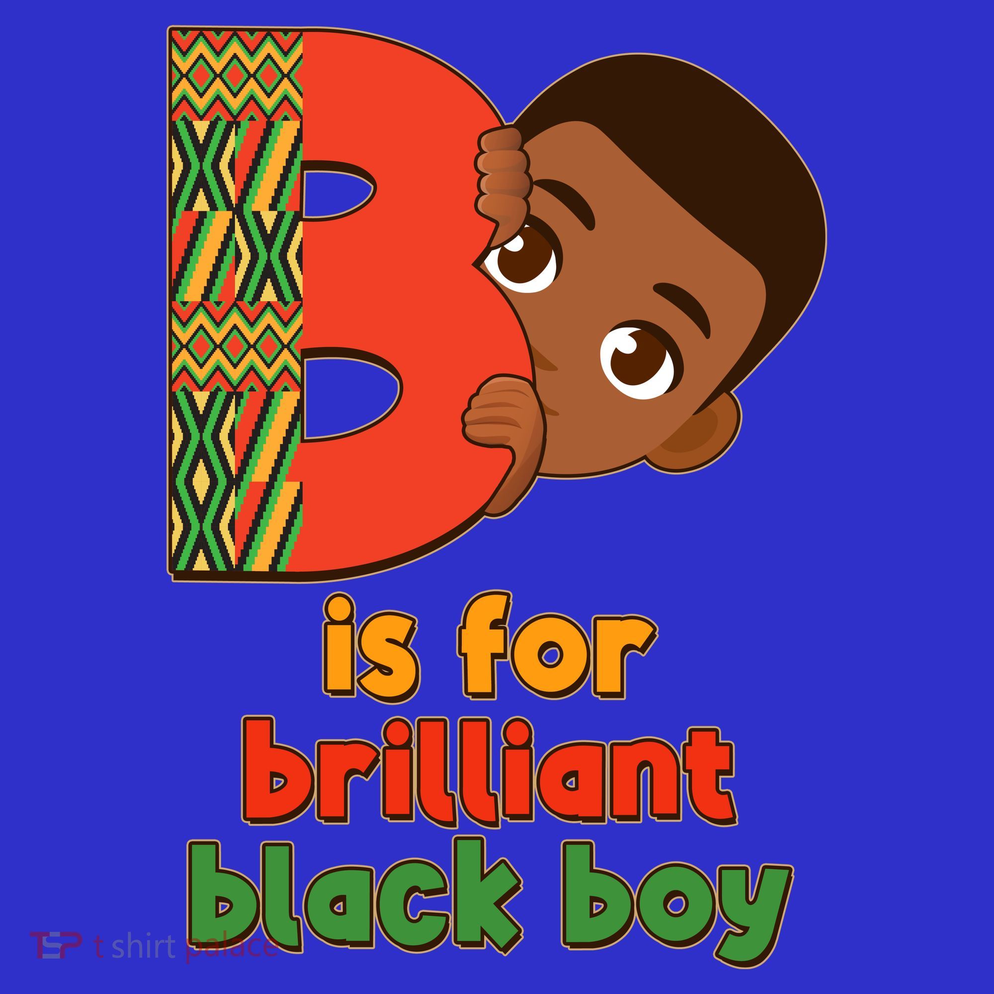 B Is For Brilliant Black Boy Celebrating Black History Mousepad