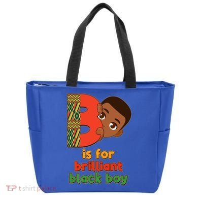 B Is For Brilliant Black Boy Celebrating Black History Tote Bag