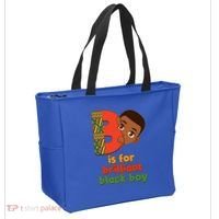 B Is For Brilliant Black Boy Celebrating Black History Tote Bag thumb 2