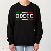Bocce Italy Flag Pallino Petanque Italian Pride Boccia Team Women's Sweatshirt thumb 0