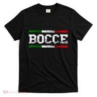 Bocce Italy Flag Pallino Petanque Italian Pride Boccia Team T-Shirt thumb 0