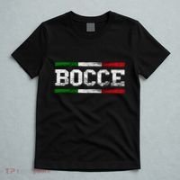 Bocce Italy Flag Pallino Petanque Italian Pride Boccia Team T-Shirt thumb 5