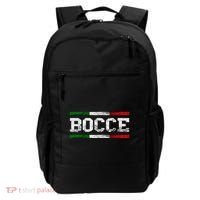 Bocce Italy Flag Pallino Petanque Italian Pride Boccia Team Backpack thumb 0