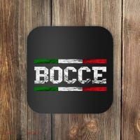 Bocce Italy Flag Pallino Petanque Italian Pride Boccia Team Coaster thumb 0