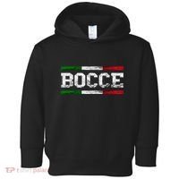 Bocce Italy Flag Pallino Petanque Italian Pride Boccia Team Toddler Hoodie thumb 0