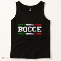 Bocce Italy Flag Pallino Petanque Italian Pride Boccia Team Tank Top thumb 2