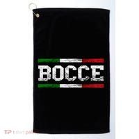 Bocce Italy Flag Pallino Petanque Italian Pride Boccia Team Golf Towel thumb 0