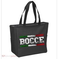Bocce Italy Flag Pallino Petanque Italian Pride Boccia Team Tote Bag thumb 2