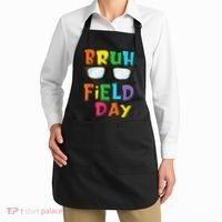 Bruh Its Field Day Teacher Happy Field Day Apron thumb 2