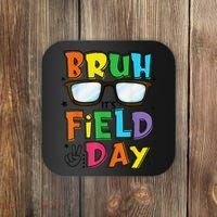 Bruh Its Field Day Teacher Happy Field Day Coaster thumb 0