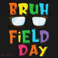 Bruh Its Field Day Teacher Happy Field Day Women's Hoodie thumb 2