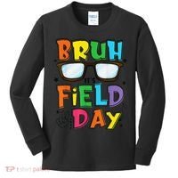 Bruh Its Field Day Teacher Happy Field Day Kids Long Sleeve Shirt thumb 0