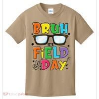 Bruh Its Field Day Teacher Happy Field Day Kids T-Shirt thumb 0
