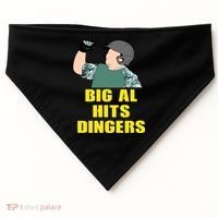 Big Al Hits Dingers USA-Made Doggie Bandana thumb 0