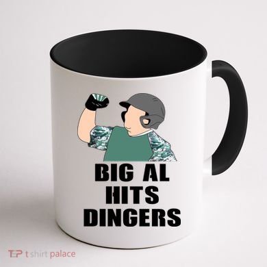 Big Al Hits Dingers Coffee Mug back