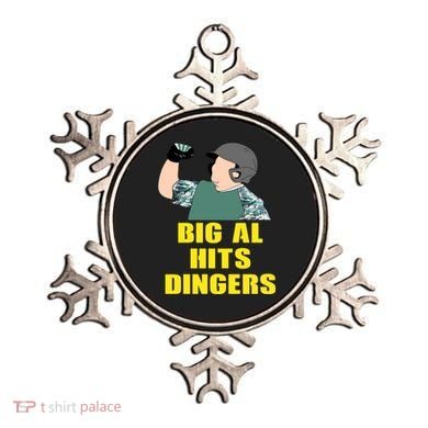Big Al Hits Dingers Ornament