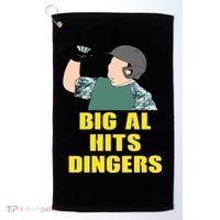 Big Al Hits Dingers Golf Towel thumb 0