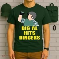 Big Al Hits Dingers T-Shirt thumb 6