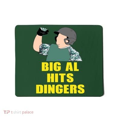 Big Al Hits Dingers Mousepad