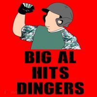 Big Al Hits Dingers Santa Hat thumb 1