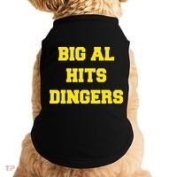 Big Al Hits Dingers Baseball Doggie Tank thumb 0