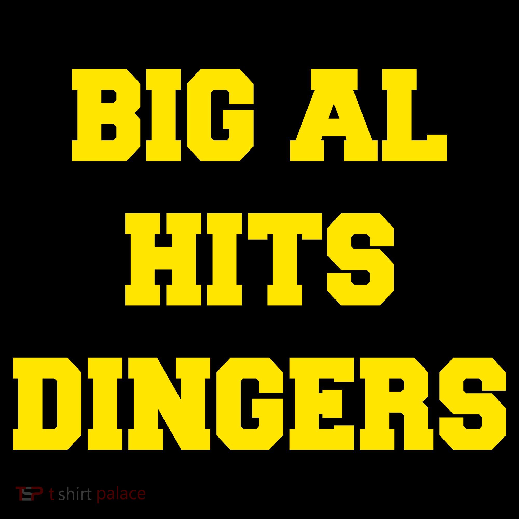 Big Al Hits Dingers Baseball Women's Hoodie