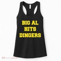 Big Al Hits Dingers Baseball Women's Tank Top thumb 0