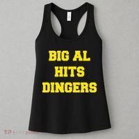 Big Al Hits Dingers Baseball Women's Tank Top thumb 3