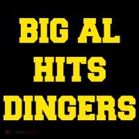Big Al Hits Dingers Baseball Women's Tank Top thumb 5