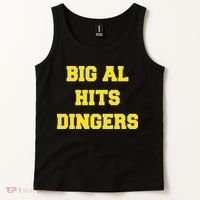 Big Al Hits Dingers Baseball Tank Top thumb 2