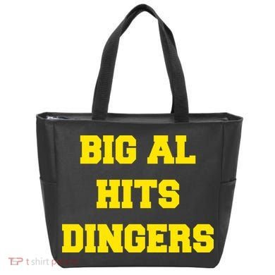 Big Al Hits Dingers Baseball Tote Bag