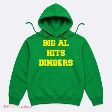 Big Al Hits Dingers Baseball Hoodie