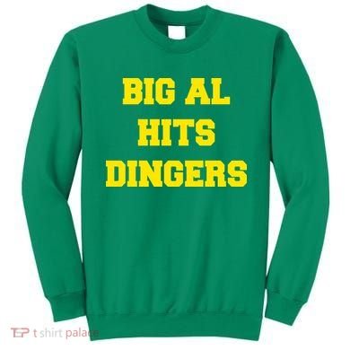 Big Al Hits Dingers Baseball Sweatshirt
