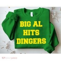 Big Al Hits Dingers Baseball Sweatshirt thumb 2