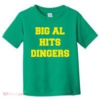 Big Al Hits Dingers Baseball Toddler T-Shirt thumb 0
