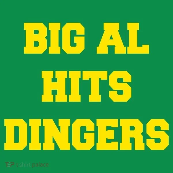 Big Al Hits Dingers Baseball Toddler T-Shirt