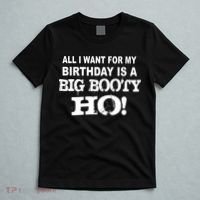 Big Booty Ho For My Birthday T-Shirt thumb 5