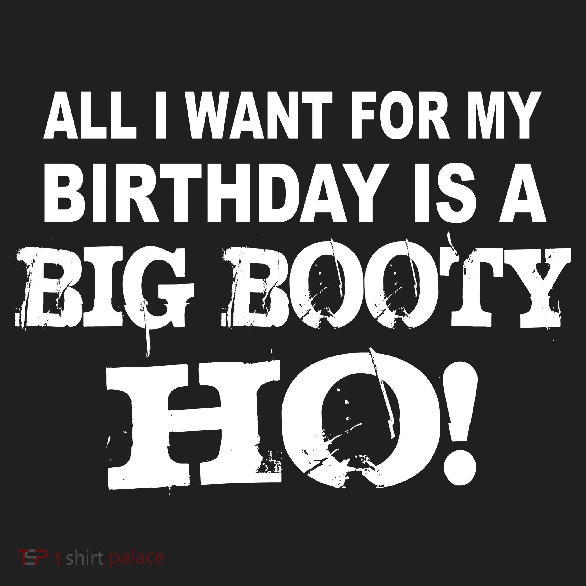 Big Booty Ho For My Birthday Hat