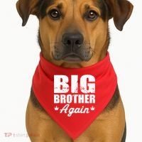 Big Brother Again USA-Made Doggie Bandana thumb 1